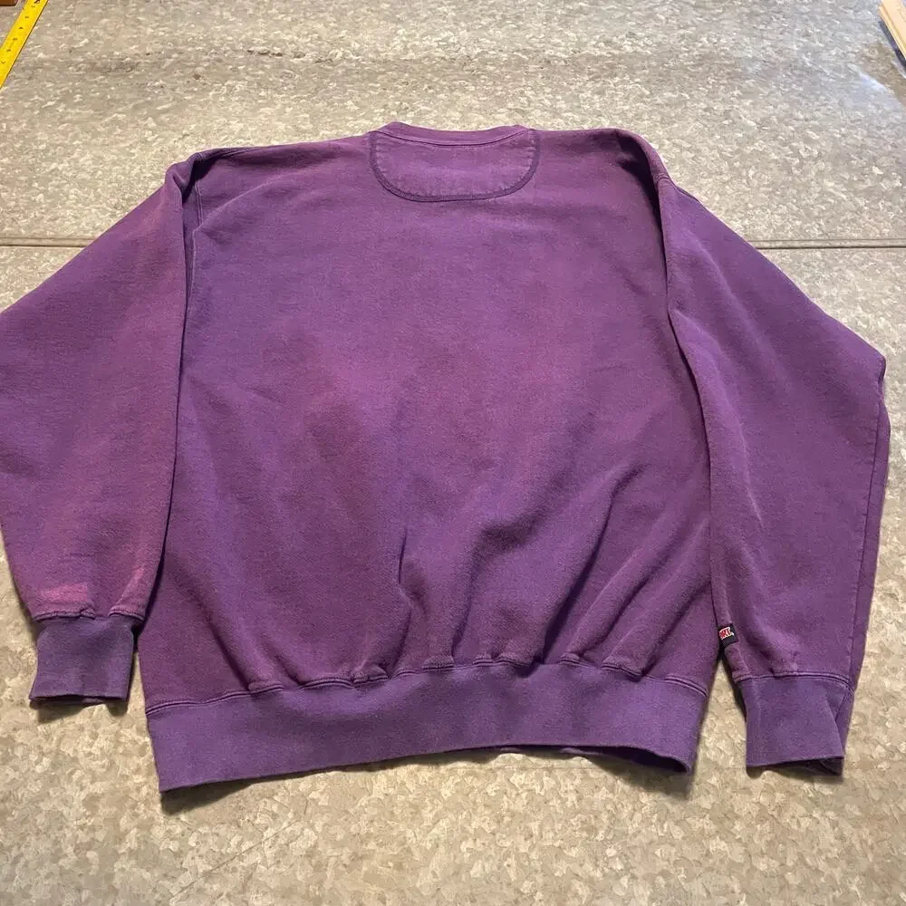 Vintage TCU Jansport Crewneck Sweatshirt XL Horned Frogs NCAA Patches University - Picture 10 of 15